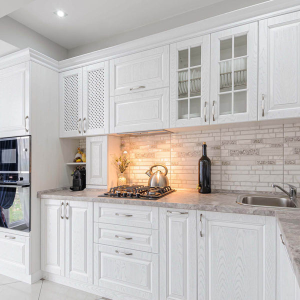 White Cabinets Kitchen Remodeling
