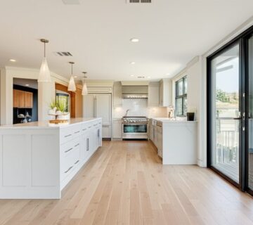 Wood floor showroom in Corona CA